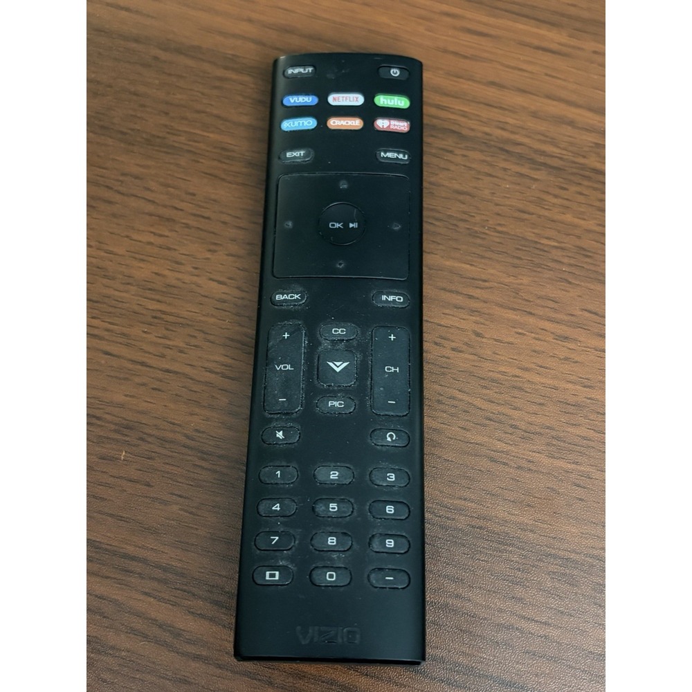 Vizio XRT136 Smart TV Remote OEM Tested Netflix Hulu Vudu